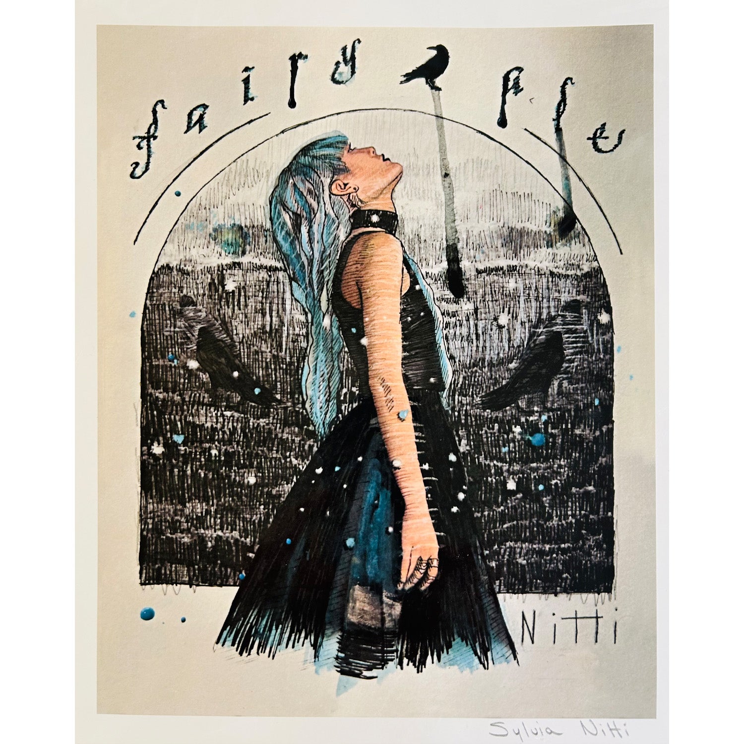 "Fairy" Print by Sylvia Nitti, teamsuicideprevention.org