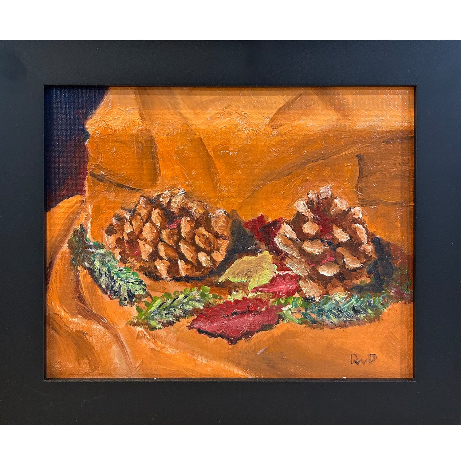 Pinecones Painting, teamsuicideprevention.org